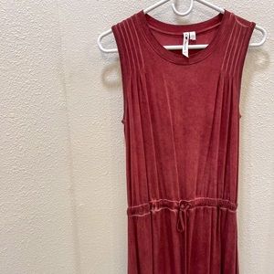 Cable & Gauge Tie-Front Dress